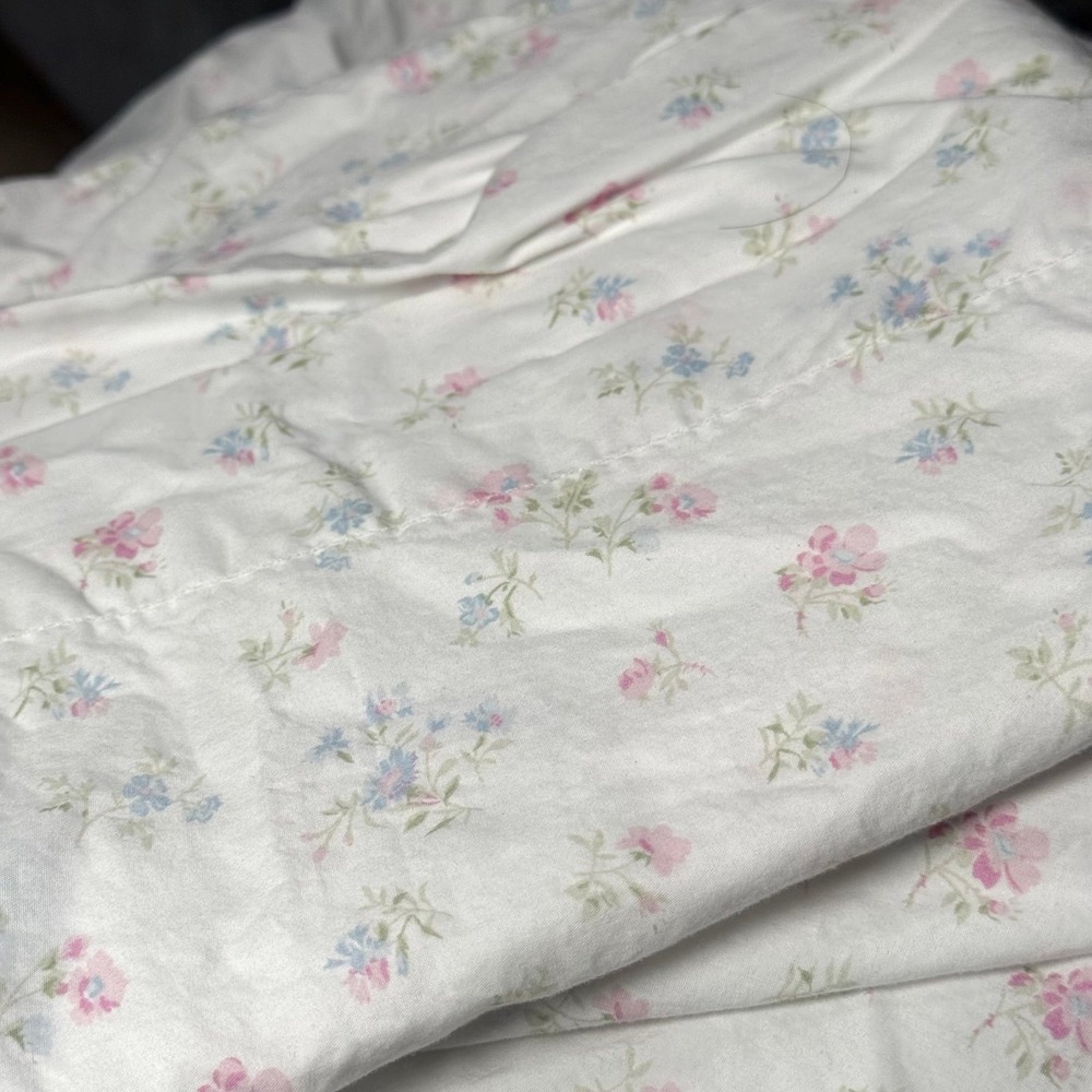 Simply Shabby Chic Candy Floral Queen Sheet Set Fitted Flat & 2 Pillowcase 4pc - Picture 5 of 5